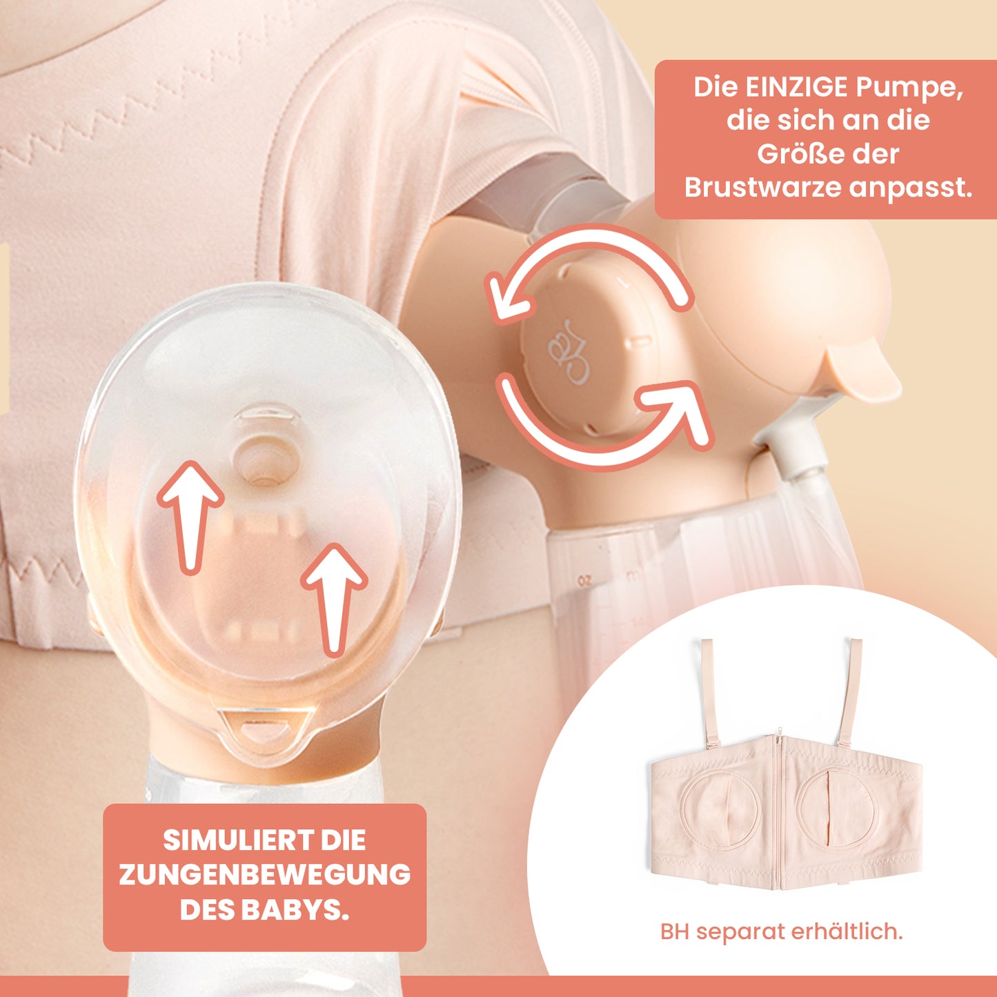 Tire-lait électrique double Annabella - 18-24 mm + soutien-gorge offert