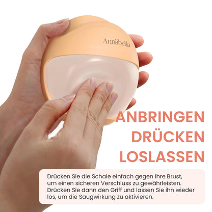 Tire-lait manuel portable mains libres et gobelet de collecte